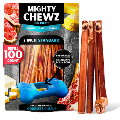 7" Standard Bully Sticks - Refill Pack